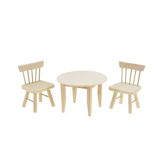 Mini Wood Table & Chairs Set by Ashland®
